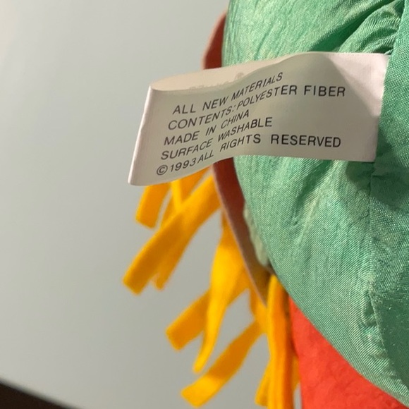 Scarecrow Stuffed Fabric Doll Vintage 1993 - Picture 5 of 8